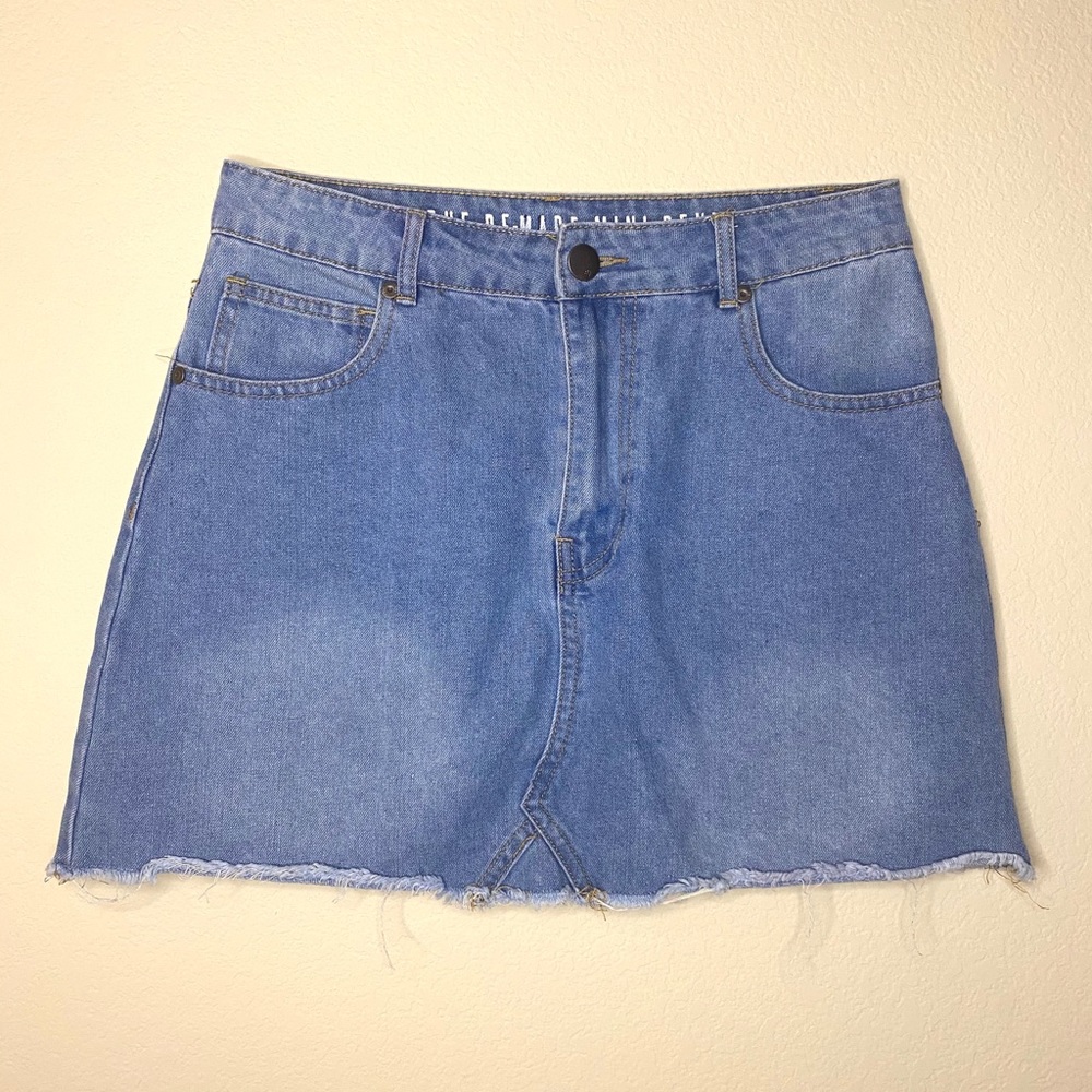 Denim skirt
